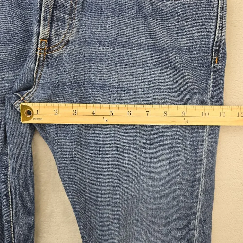 Officine Generale Blue Denim Jeans Mems 31 (Fits 32x31) 5-Pocket Button Fly